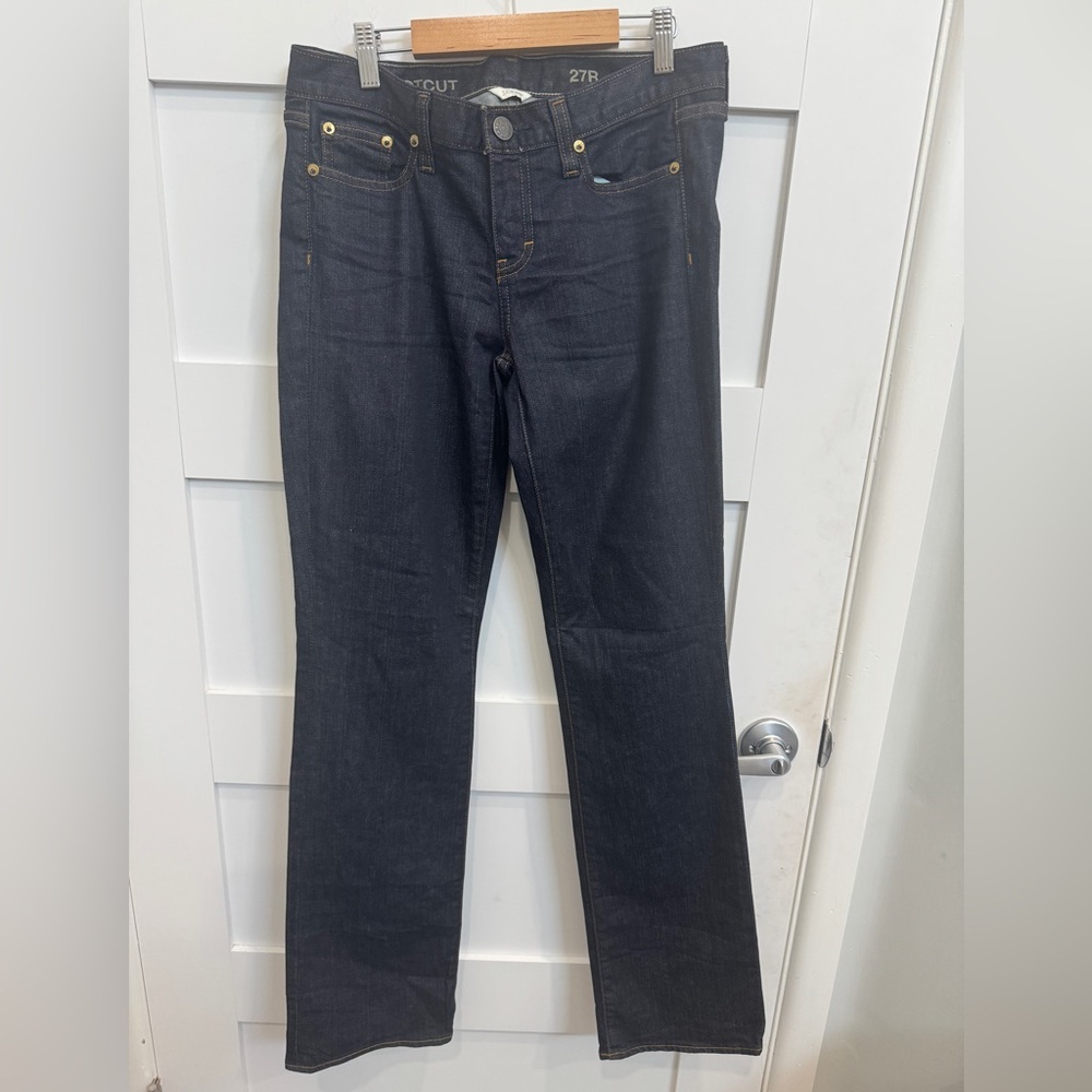 J. Crew Dark Blue Women Bootcut Jeans size 27R